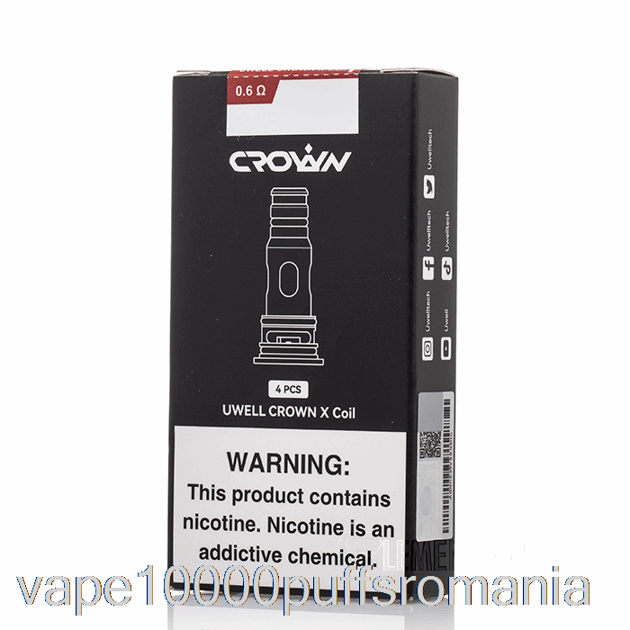 Vape Romania Uwell Crown X Bobine De Schimb 0.6ohm Crown X Bobine